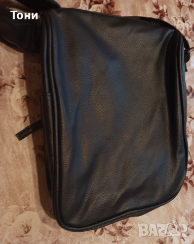 HENSON & HENSON Оригинал Нова Кожена Мъжка Чанта , снимка 14 - Чанти - 52306494