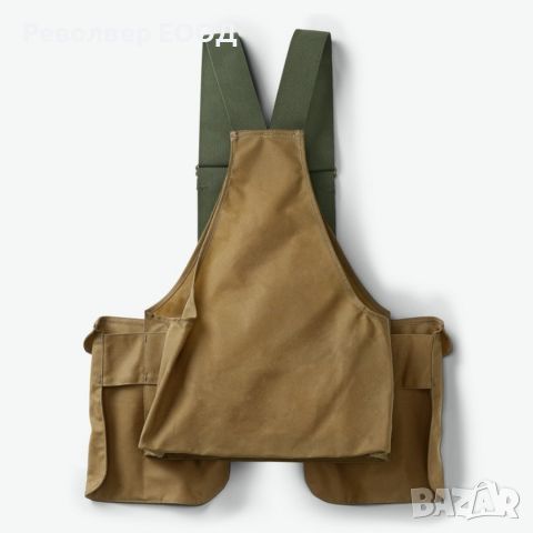 Раница/елек Filson - Tin Cloth Game Bag, Dark Tan (Xl - XXXL), снимка 2 - Екипировка - 45287601