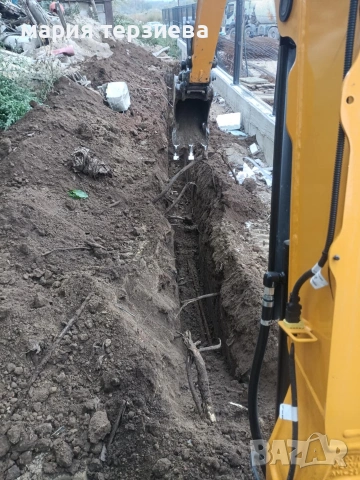 Услуги с багер и самосвал , снимка 2 - Кърти, чисти, извозва - 53857981