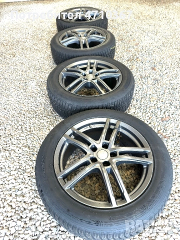 Джанти за Хюндай СантаФе 19ки, 5х114.3, 8J, ET40, с гуми 235/55, снимка 2 - Гуми и джанти - 53750336