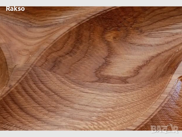 Кухненска 3Д дъска/плато за сервиране и рязане от дърво."Вълни"., снимка 3 - Прибори за хранене, готвене и сервиране - 53777425