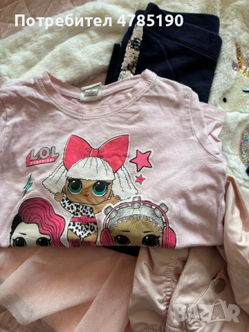 Дрехи за момиченце 5 год, снимка 4 - Детски комплекти - 54186923