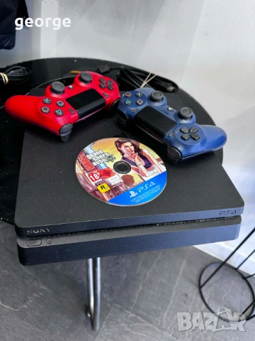 Конзола PlayStation 4 Slim, 500GB HDD, черна, снимка 3 - PlayStation конзоли - 53926515