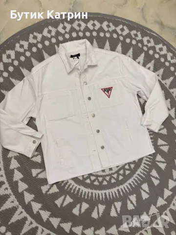 Деним яке/риза, снимка 1