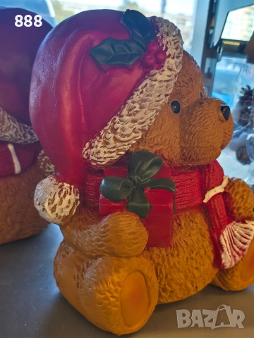 коледни фигурки мечета, снимка 5 - Декорация за дома - 52644337