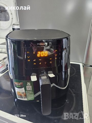 Уред за здравословно готвене PHILIPS HD9270 AIR FRYER Xl, снимка 4 - Фритюрници - 46291590