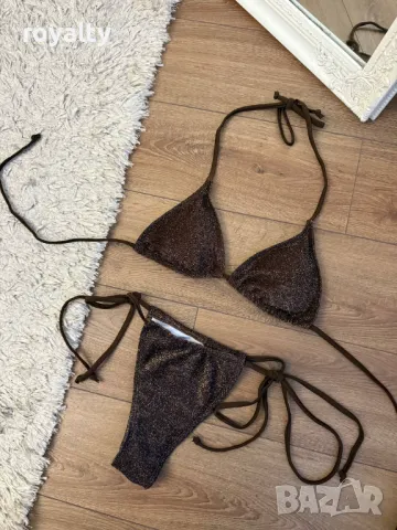 Дамски бански на части Два цвята 