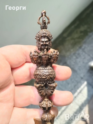 Будистки ритуален нож-14, снимка 4 - Други ценни предмети - 54254677