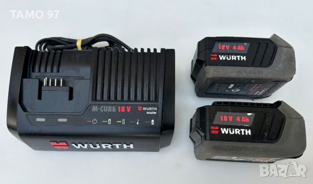 Wurth ABH 18 Compact - Безчетков перфоратор M-Cube с прахоуловител, снимка 10 - Други инструменти - 46455379