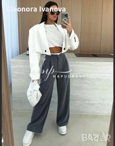 Панталон на "Напудрени" С размер, снимка 2 - Панталони - 50068076