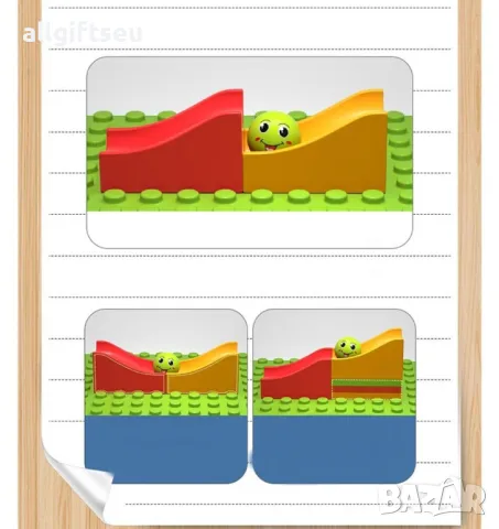 Голям комплект конструктор с 165 части Плъзгащ блок, снимка 5 - Конструктори - 47075599