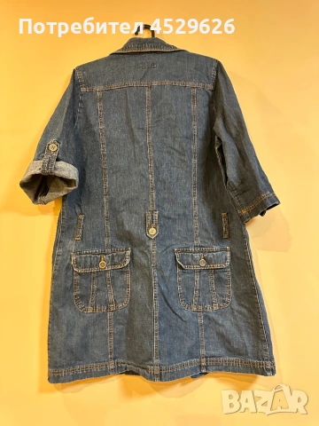 Дънкова рокля , снимка 2 - Рокли - 53234810