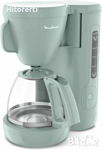 Кафеварка Moulinex, 1.25 л, Fronttank, снимка 2 - Кафемашини - 54158086