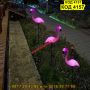 Градинска соларна лампа фламинго - КОД 4157, снимка 2