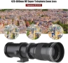 Нов 420-800mm супер телеобектив ръчен фокус за Canon EOS + ED стъкло, снимка 4