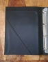 папка за документи класьор черна с 4 ринга със затваряне тип велкро , снимка 3