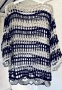 Ефектна бутикова блуза  CROCHET , снимка 11