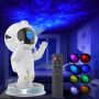 Нов Астронавт Цветна Нощна Лампа - Звезден Проектор с Таймер, снимка 1