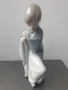 НАО ЛАДРО испанска порцеланова фигура на момче-овчарче/NAO LLADRO статуетка 16см, снимка 1