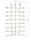 Въжена мрежа за катерене АС3049 3.07 Х 1.87 м. и аксесоари за детски съоръжения и детски площадки, снимка 2