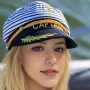 Нова капитанска шапка на райе Captain с Котва, снимка 1
