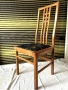 6 дървени стола, запазени, снимка 1