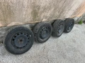 4бр. железни джанти 16" 5х112 с гуми - VW, Audi, Seat, Skoda - VAG, снимка 2