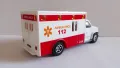 Ambulance Pompier Fire - Majorette 1:43, снимка 4