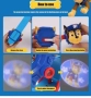 Paw patrol Чейс Скай Рабъл Маршал Детски часовник с прожектор , снимка 4