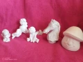 Гипсови фигурки 5 бр , снимка 3