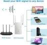 WiFi Range Extender, до 1200Mbps, 2,4 & 5GHz двулентов WiFi ретранслатор WiFi усилвател на сигнала с, снимка 5