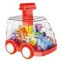 4747 Детска прозрачна кола с въртящи се механизми и музика, снимка 3
