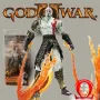 Екшън фигурa God of War - Kratos with Flaming Blades of Athena, снимка 1