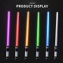Детска играчка цветен светлинен лазерен меч Star Wars със звук, снимка 2