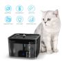 Dadypet 2.5L автоматичен фонтан за вода за домашни любимци котки безшумен електрически диспенсър 