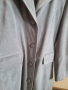 Дълго дамско сако в сив цвят  - размер S, снимка 5