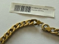 Златен синджир / ланец / панцер / - 30.54 грама - 14к , снимка 2