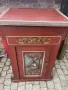 Шкаф малък, нощно шкафче масив ръчно рисуван от Дания, снимка 4