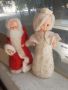 Дядо Мраз и Снежанка комплект български кукли, снимка 2