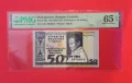Мадагаскар 50 франка 1974 година PMG 65, снимка 1