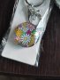 Стъклени красиви ключодържатели🥰, снимка 4
