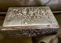 #2002# Кутия за цигари/пури. Винтидж. Посребрена. Холандия., снимка 5