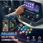 Безжичен CarPlay адаптер 2025 преобразува кабелния CarPlay в безжичен iPhone6+ ; iOS10+, снимка 8