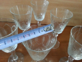 Стъклени чаши с гарафа  гравирани , снимка 14
