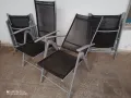 сгъваем стол, ПОДСИЛЕН за ТЕЖКИ, ЕДРИ ХОРА, шезлонг за плаж, сгъваем стол с много позиции, снимка 1
