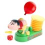 Забавна детска игра със зарчета и количка за надуване на балони 6 / Сложете балон на поставката за н, снимка 3
