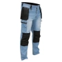 Работен панталон дънков, еластичен YATO - S, M, L, XL, XXL, снимка 3