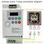 ANIMABG Честотен инвертор Zuked, VFD, 220V на 380V, 3.7 kW, снимка 11