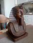 Стилна и красива,статуетка на велик,египетски фараон-Тутанкамон., снимка 2
