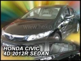 Ветробрани за HONDA CIVIC IX (2012-2015) Sedan - 4бр. предни и задни Неко, снимка 1